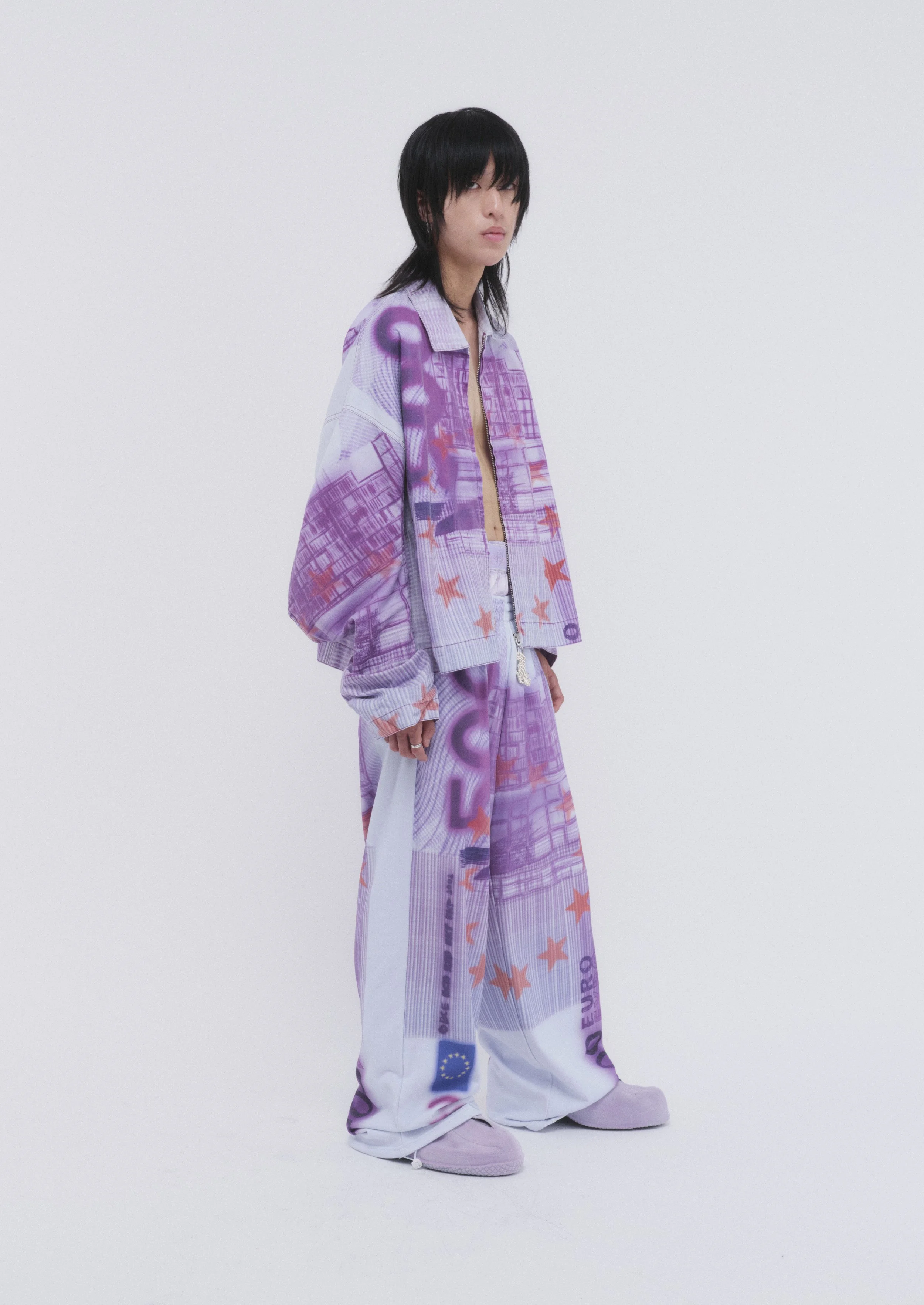 け*ー様 25aw GERRIT JACOB PRINTED DENIM JAC 25aw GERRIT JACOB PRINTED DENIM JAC - メルカリ